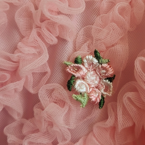 Vintage Pandora Lingerie Pink Nightgown - Picture 4 of 8